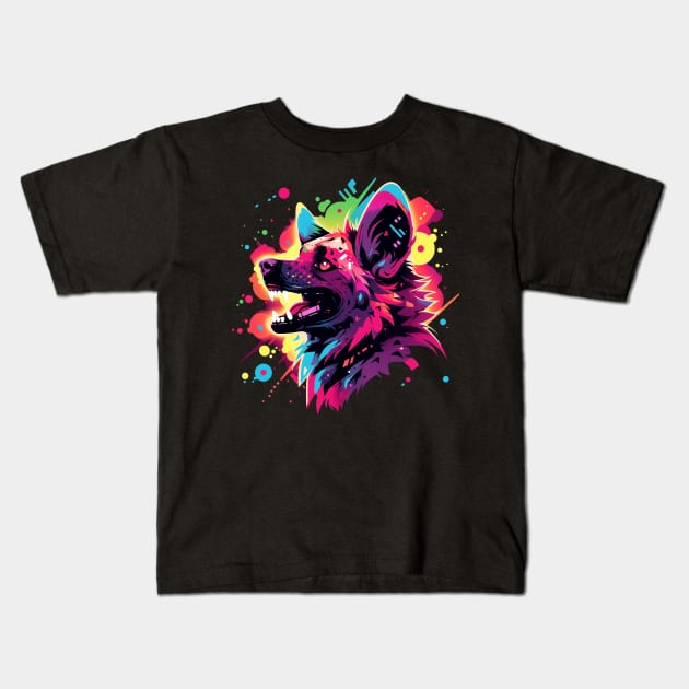 hyena Kids T-Shirt by dorapeterx